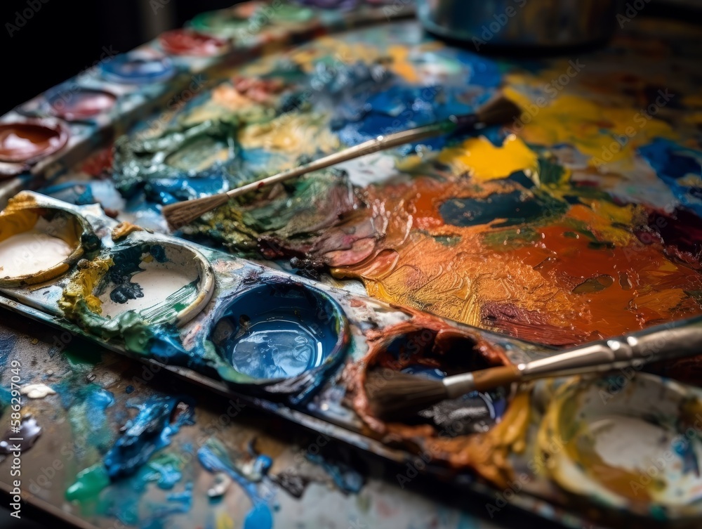 Brushstrokes and Colors Brushstrokes and Colors