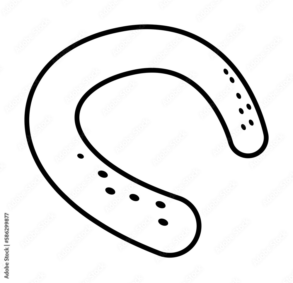 puffer icon. Element of food icon for mobile concept and web apps. Thin