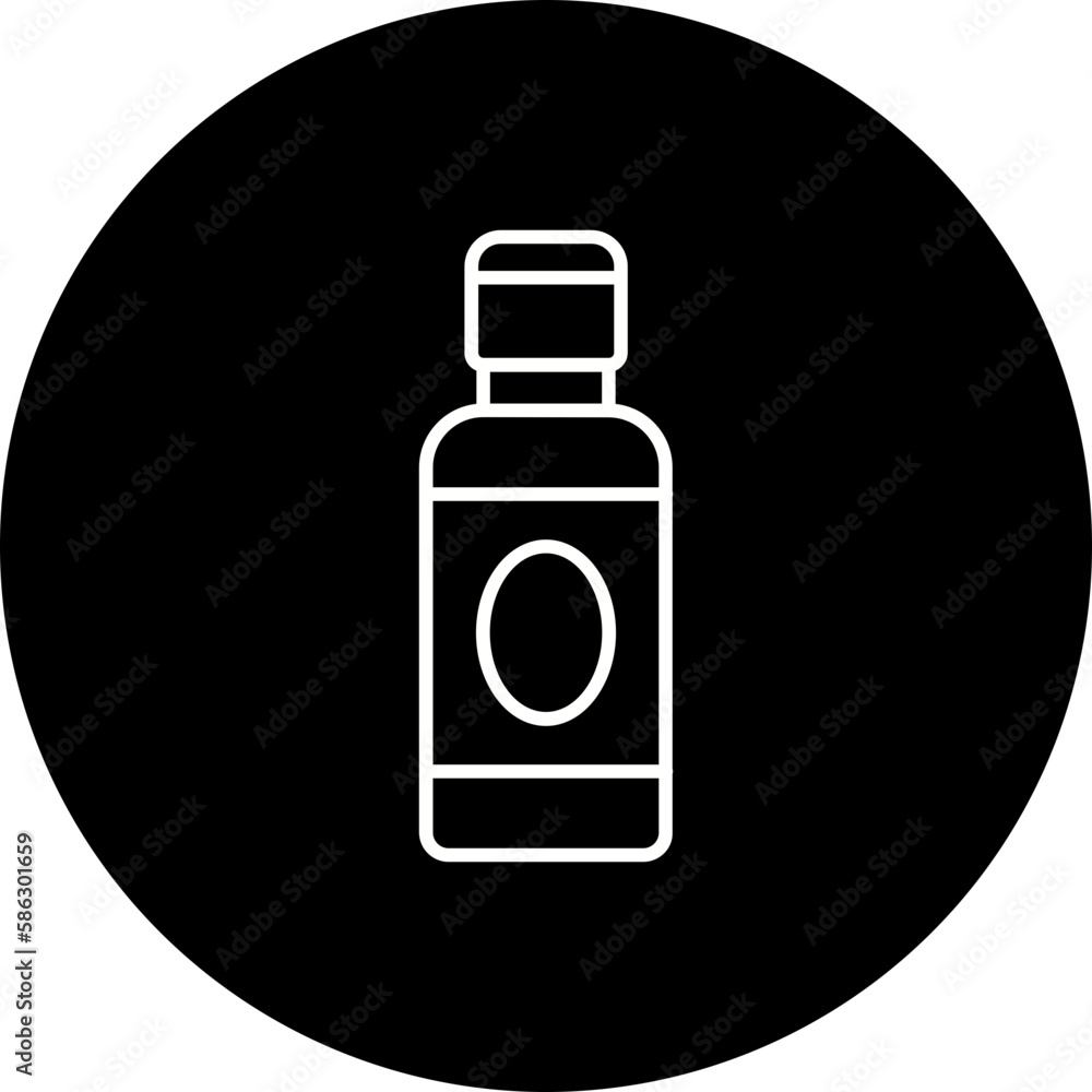 Deodorant Line Inverted Icon Deodorant Line Inverted Icon
