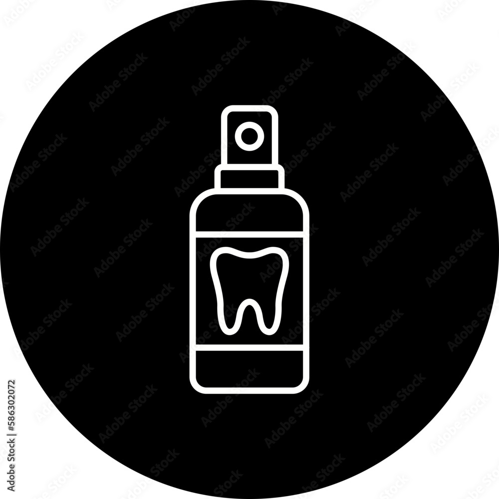 Freshener Line Inverted Icon Freshener Line Inverted Icon