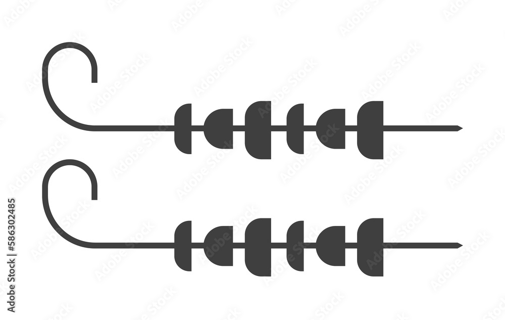skewer icon. One of the collection icons for websites, web design, mobile app skewer icon. One of the collection icons for websites, web design, mobile app