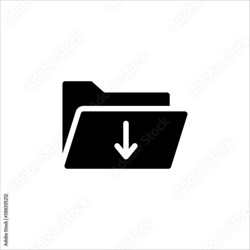 save Icon vector. Simple flat symbol. vector illustration on white background.