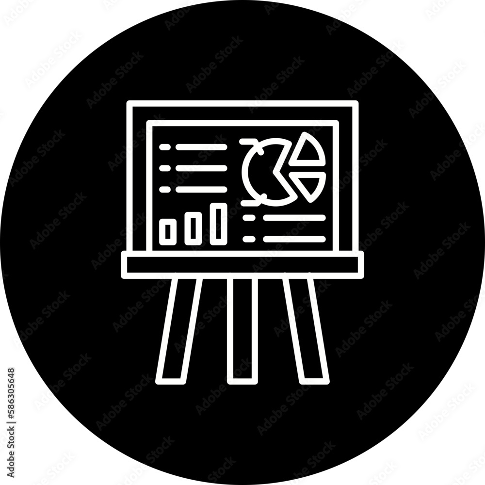 Statistics Line Inverted Icon Statistics Line Inverted Icon