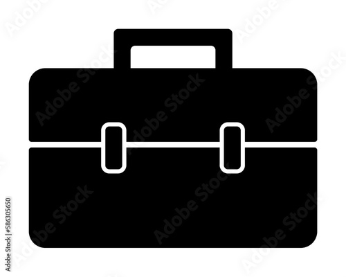 briefcase icon. Element of banking and finance icon for mobile concept and web apps. Glyph style briefcase icon can be used for web and mobile. Premium icon