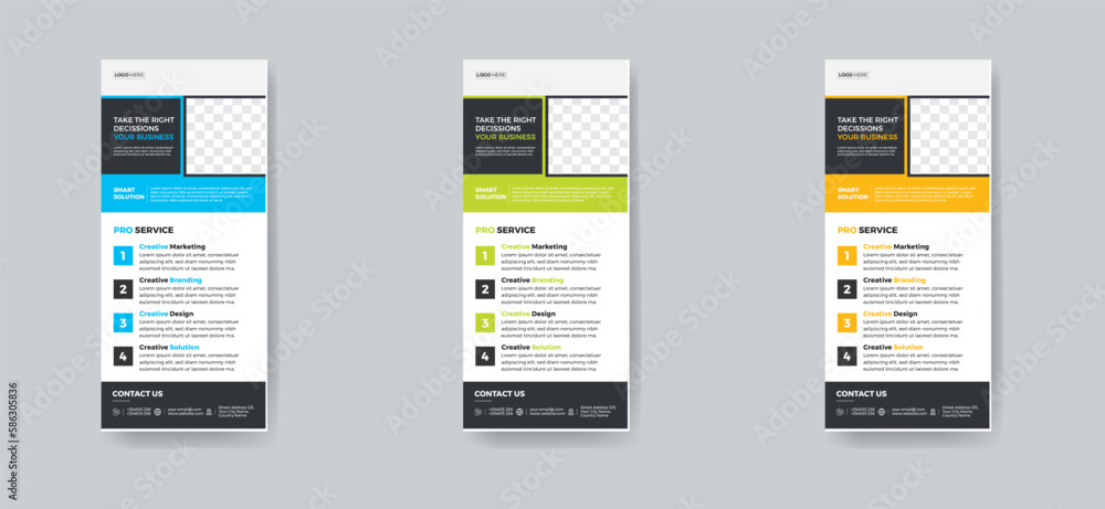 Modern Corporate business dl flyer template and modern square design layout space for photo background vector ads Modern Corporate business dl flyer template and modern square design layout space for photo background vector ads