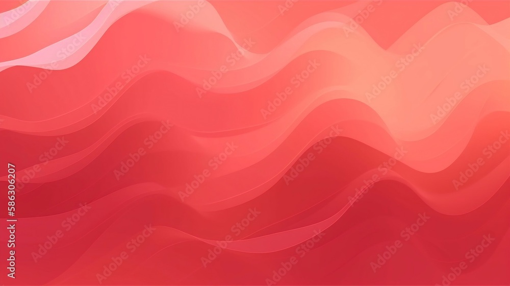 abstract red wave wallpaper. generative AI Stock Illustration | Adobe Stock