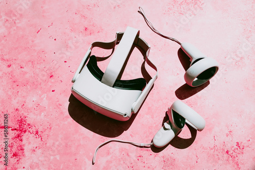 Canvas Print virtual reality headset
