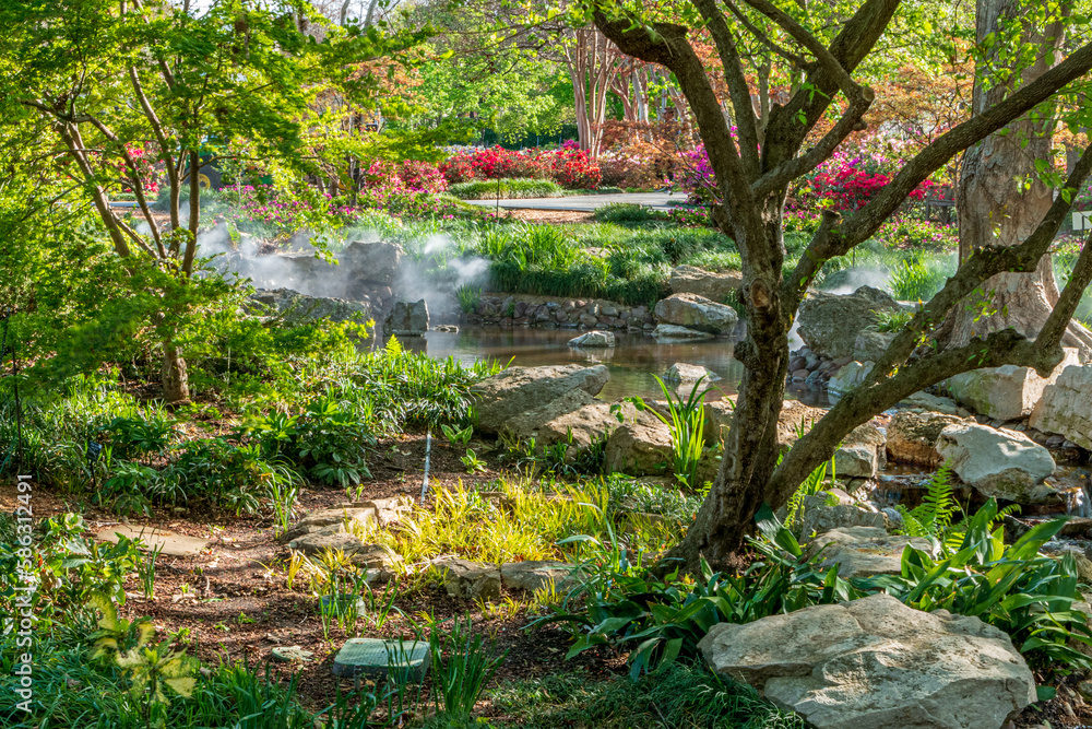 Obraz premium Spring Botanical Gardens