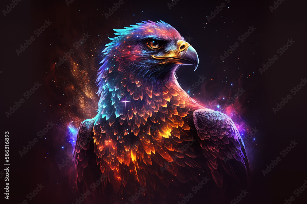 Spirit Animal - Eagle, Generative AI Spirit Animal - Eagle, Generative AI