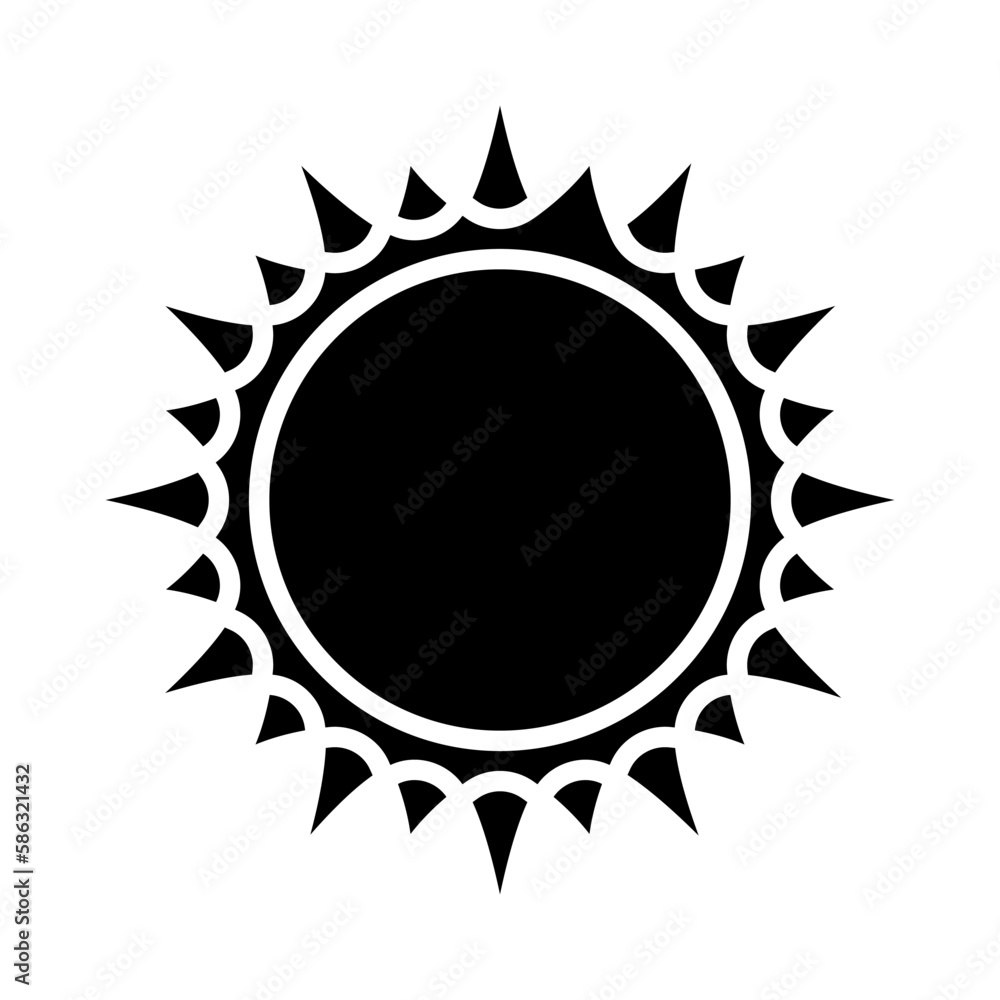 Sun icon vector. Sun illustration sign. Sun symbol or logo. Sun icon vector. Sun illustration sign. Sun symbol or logo.