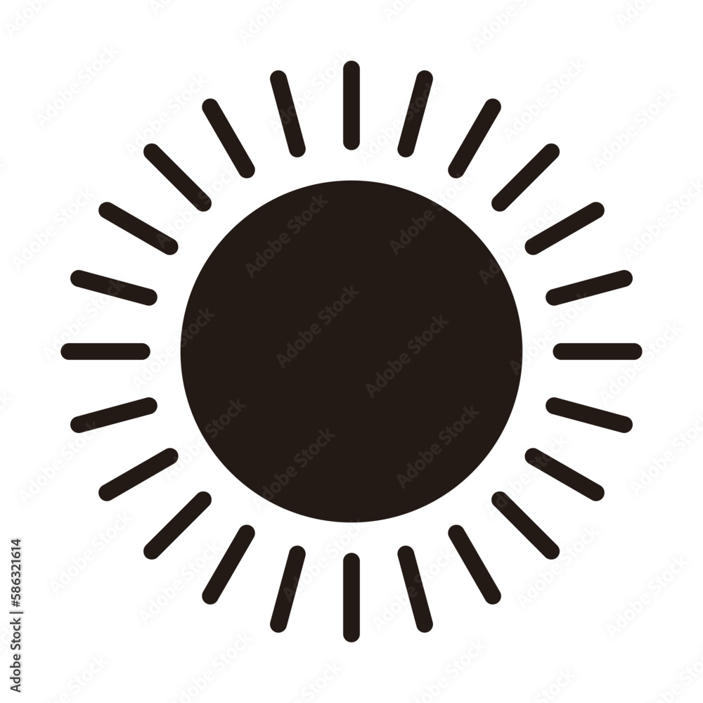 Sun icon vector. Sun illustration sign. Sun symbol or logo. Sun icon vector. Sun illustration sign. Sun symbol or logo.