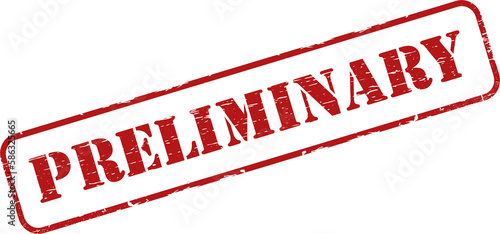 Preliminary grunge rubber stamp