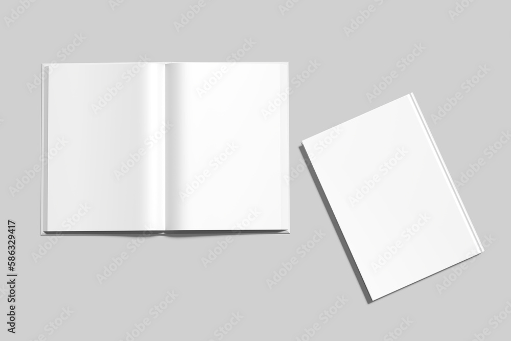 Realistic Book Cover Mockup Realistic Book Cover Mockup