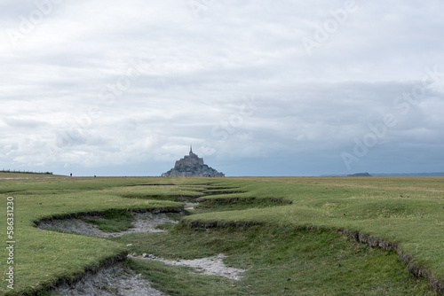 Kloster Mount Saint Michel an der Atlantikküste der Bretagne Frankreich