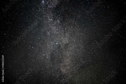 night sky above South Africa