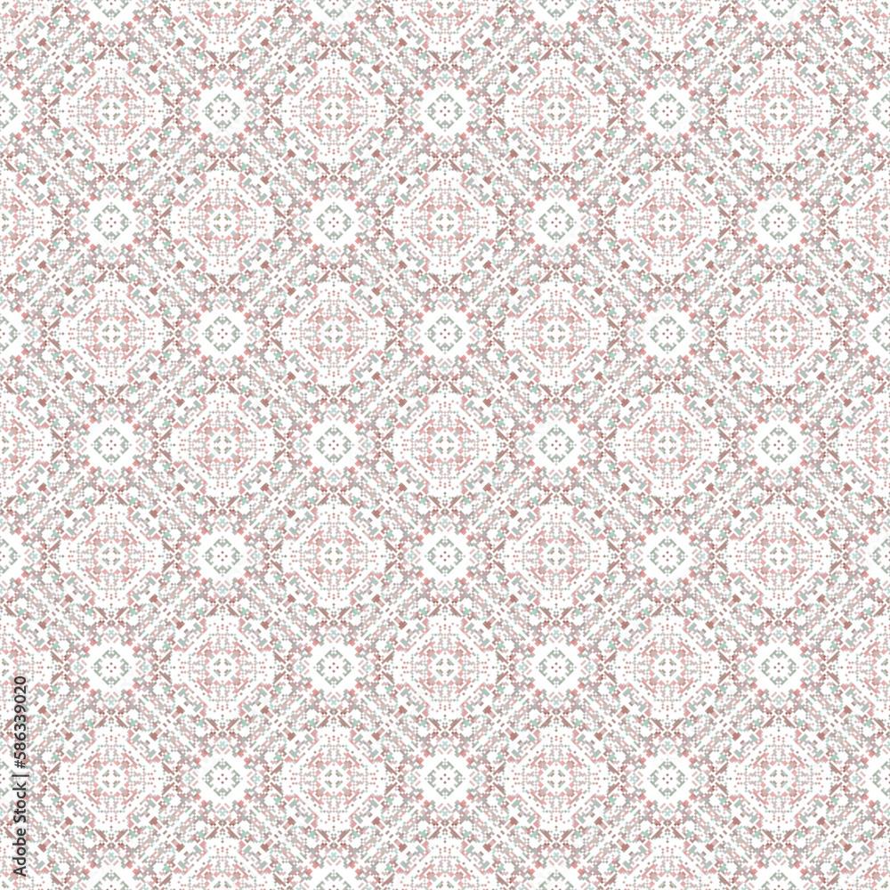 Tribal pattern. Folk motif. Can be used for wallpaper, textile, wrapping, web page background.