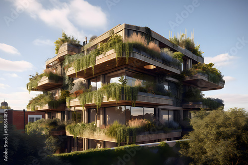modern architectural environmental building