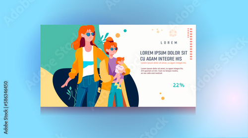 mothers and little children walking together women lesbians with kid transgender love happy lesbian family