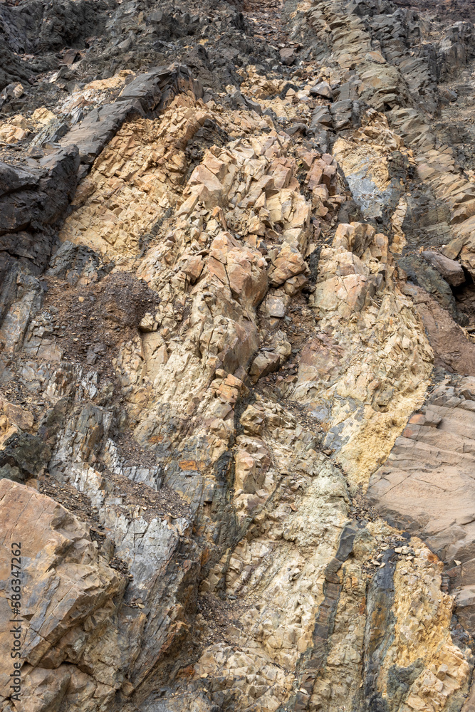 Rocks on the way to Pena Horadada, Fuerteventura