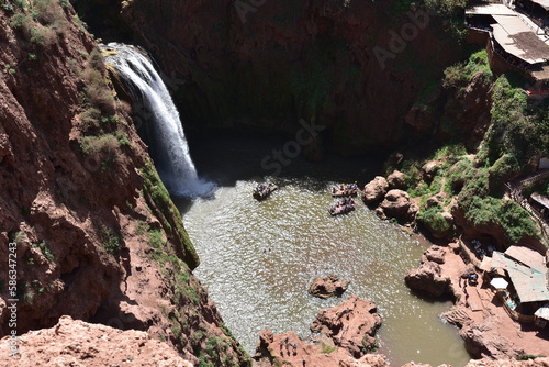 Uzud waterfalls, Morocco, Marrakech, Africa, photo