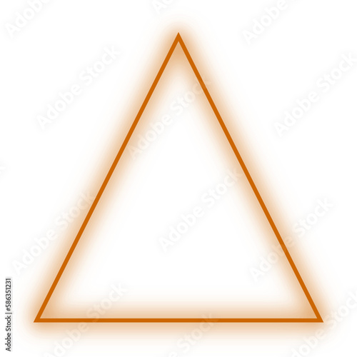 Basic shape Rectangle, triangle, circle Neon Futuristic sign frame colourful vector transparent file wallpaper
