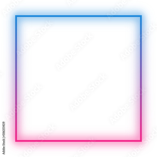 Basic shape Rectangle, triangle, circle Neon Futuristic sign frame colourful vector transparent file wallpaper
