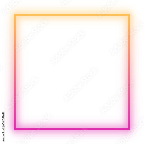 Basic shape Rectangle, triangle, circle Neon Futuristic sign frame colourful vector transparent file wallpaper
