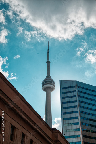 Wallpaper Mural tv tower city Torontodigital.ca