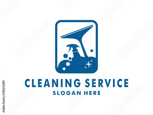 Cleaning Service Logo vector Design Inspiration