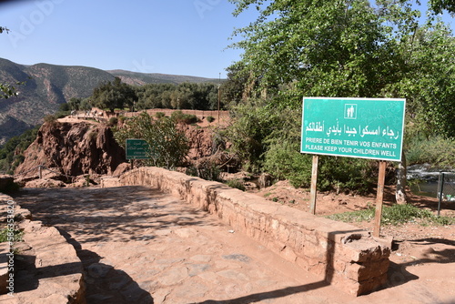 Uzud waterfalls, Morocco, Marrakech, Africa, photo