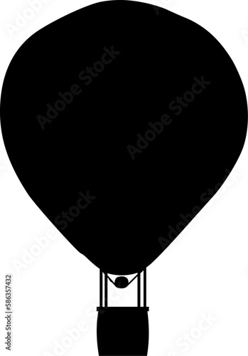 Silhouette - Ballon Fahrt