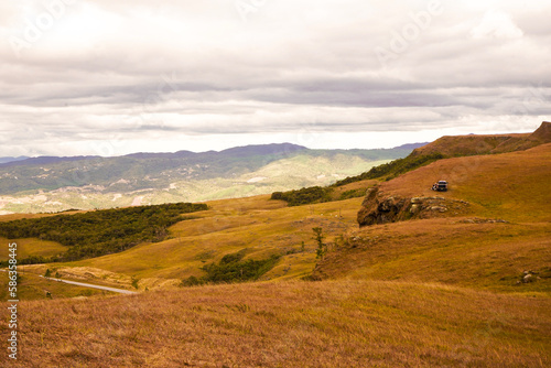 Paisagem das montanhas Serra Catarinense Rancho Queimado Santa Catarina Brasil Beleza Viagem Turismo Lazer 