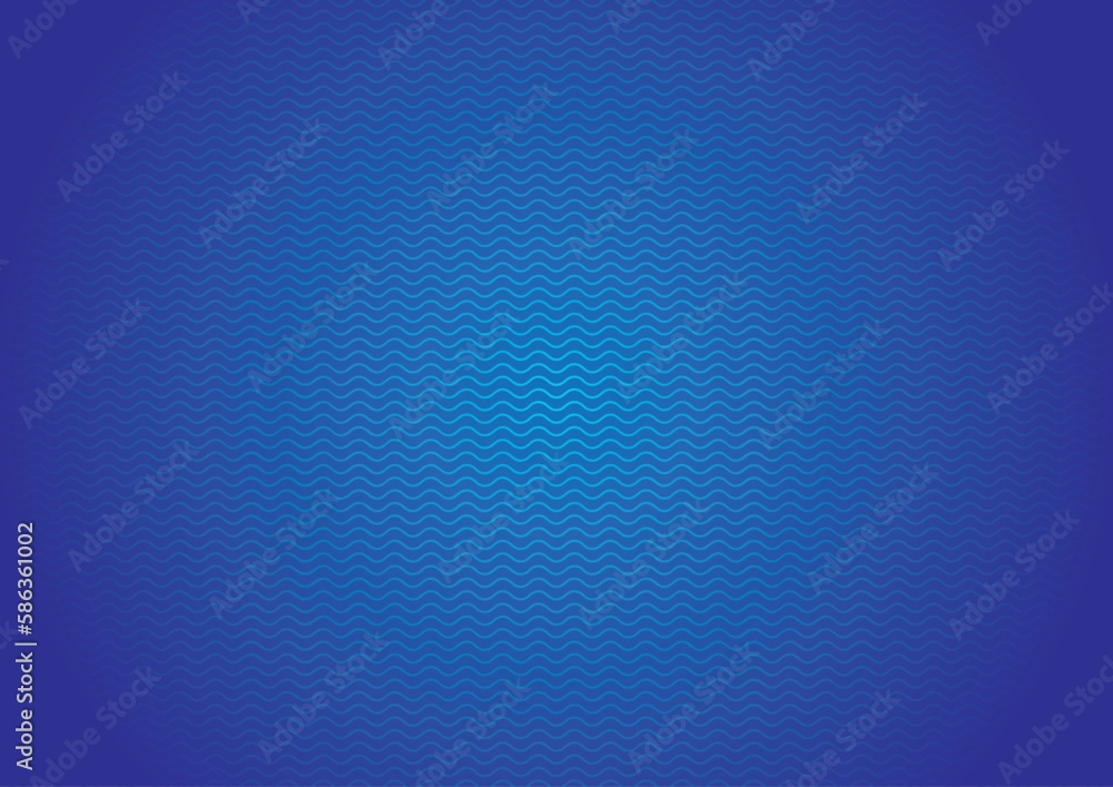 Abstract background with glowing wave. Shiny moving lines design element. blue gradient flowing wave lines. Futuristic technology concept. Vector illustration