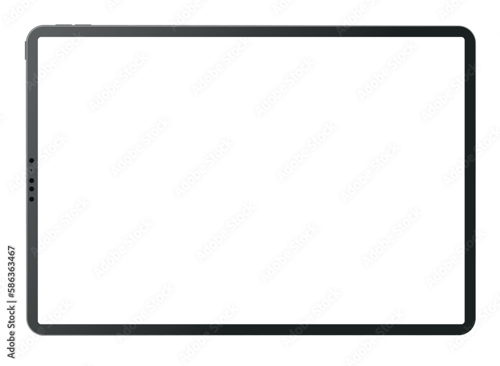 a modern tablet drawn vector a modern tablet drawn vector