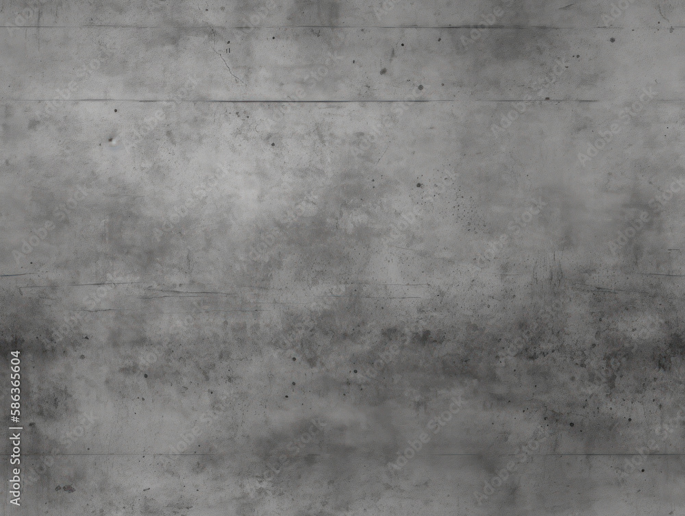 Obraz premium Dramatic concrete wall texture cement grunge seamless background created with Generative AI technology