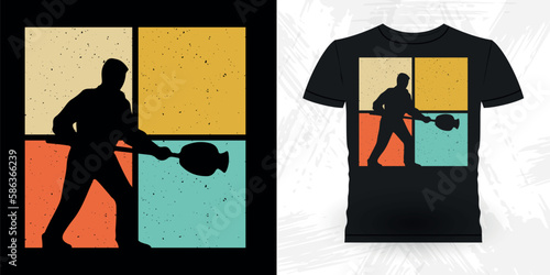 Funny Glassblowing Glass working Lampworking Glassblower Retro Vintage Glassblowing T-shirt Design 