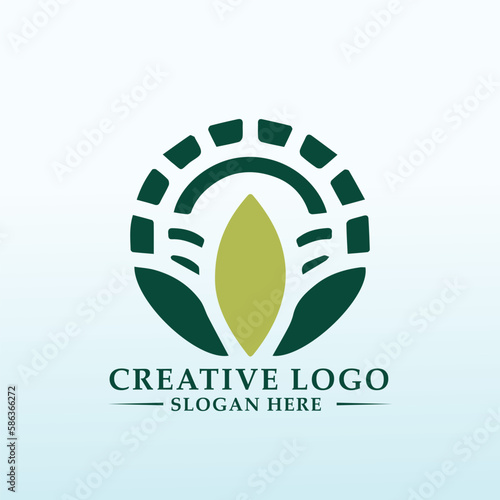 cannabis jump start program logo design