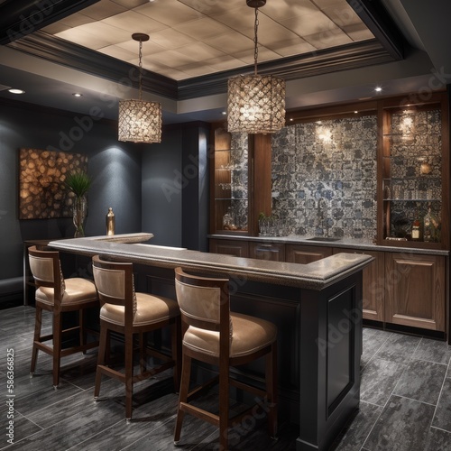 Stylish and Sophisticated Bar