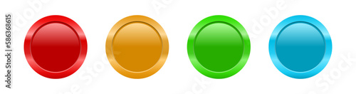 Colorful button set