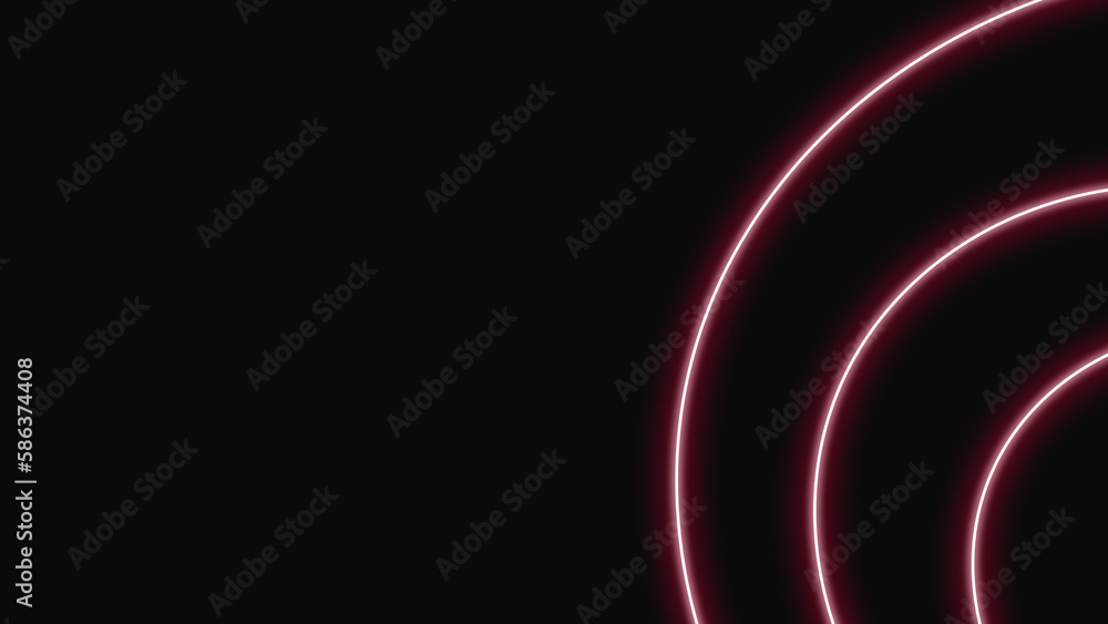 Naklejka premium Neon Red Background for Websites and Poster Designs
