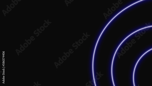 Neon Blue Background for Websites and Poster Designs