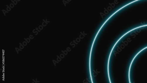 Neon Blue Background for Websites and Poster Designs