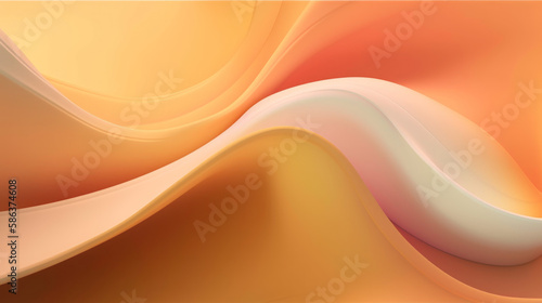soft creamy 3d background  abstract