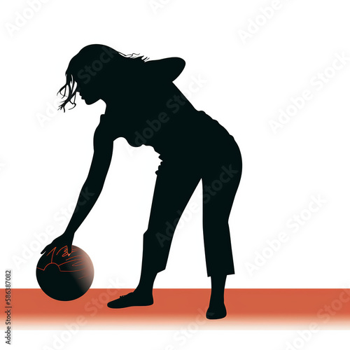 bowling, silhouette, player, sport, vector, soccer, ball, running, football, illustration, black, people, athlete, run, sports, competition, action, boy, person, woman, runner, team, child, goal, tenn photo