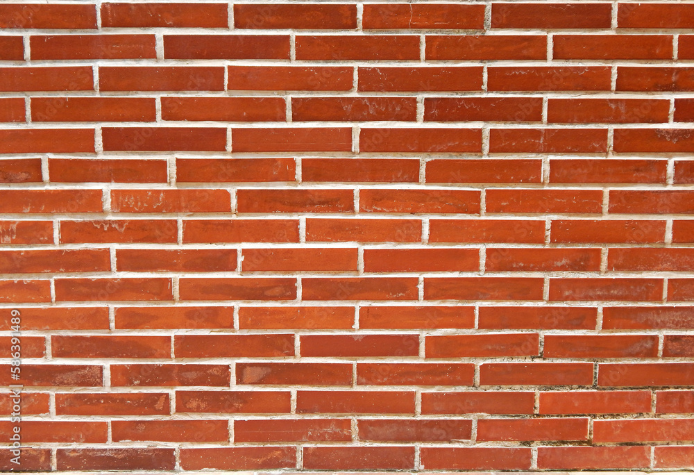 Texture formed by the combination of masonry tiles in the shape of small bricks Texture formed by the combination of masonry tiles in the shape of small bricks