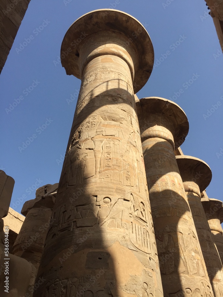 Ancient Egyptian Architecture of the temples