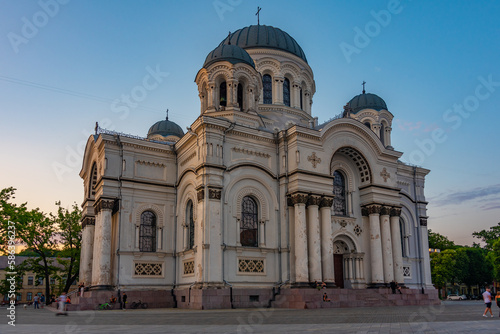 Foto St. Michael the Archangel's Church in Kaunas, Lithuania