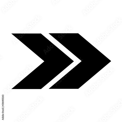 arrow sign isolated