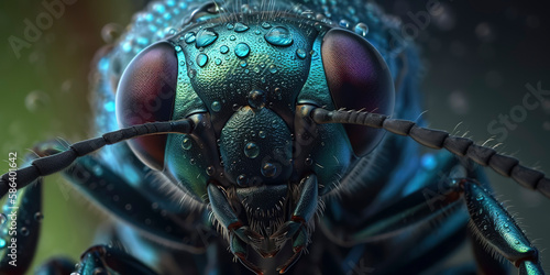 Macro photography brings the secret world of insects to life. Generative AI