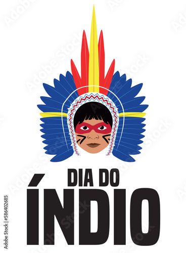 DIA DO ÍNDIO, DIA DOS POVOS INDÍGENAS, DIA DOS INDÍGENAS, 19 DE ABRIL, ÍNDIO, INDÍGENA, ÍNDIO AMAZÔNICO, COCAR, INDIO COM COCAR